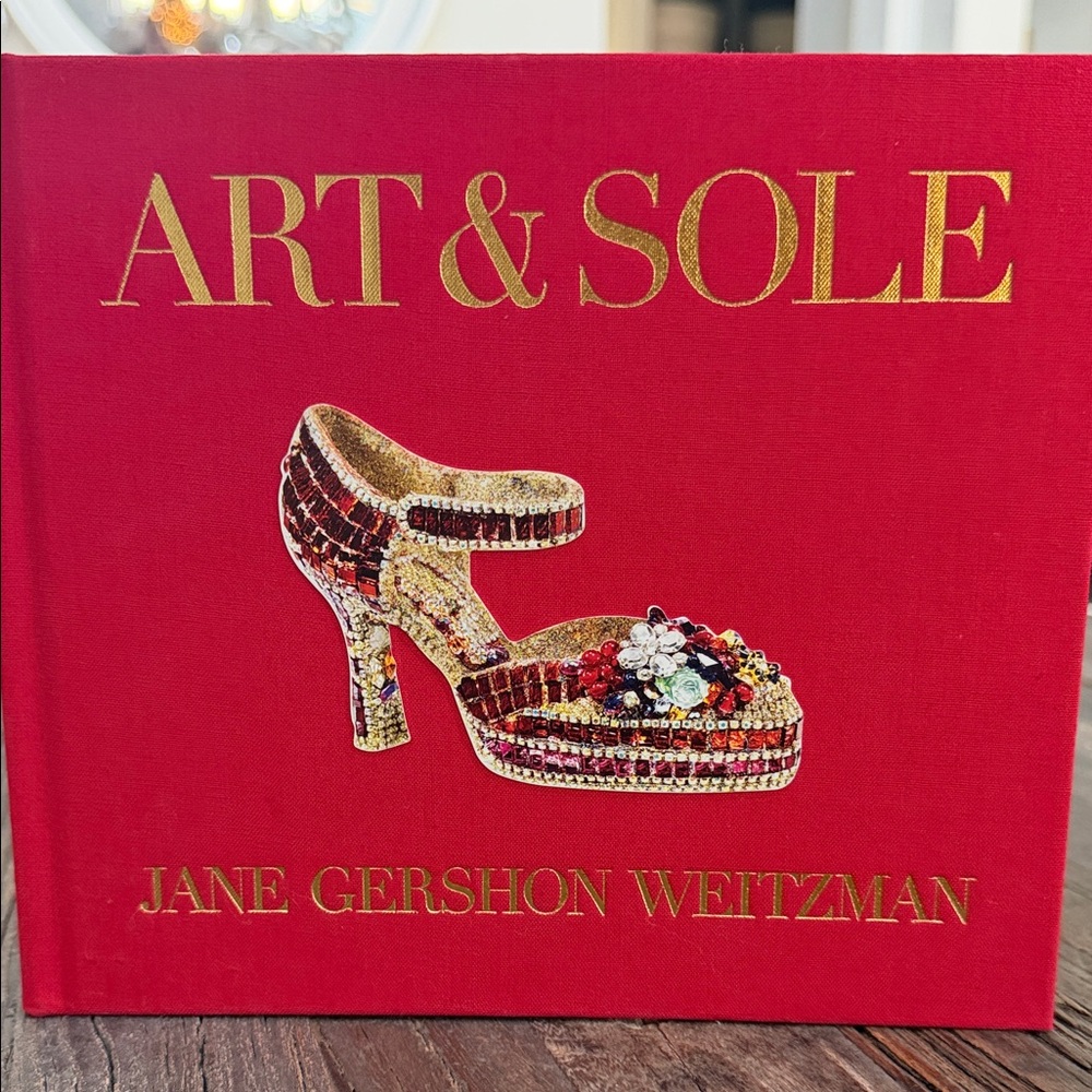 Art & Sole by - Red Coffee Table Book
